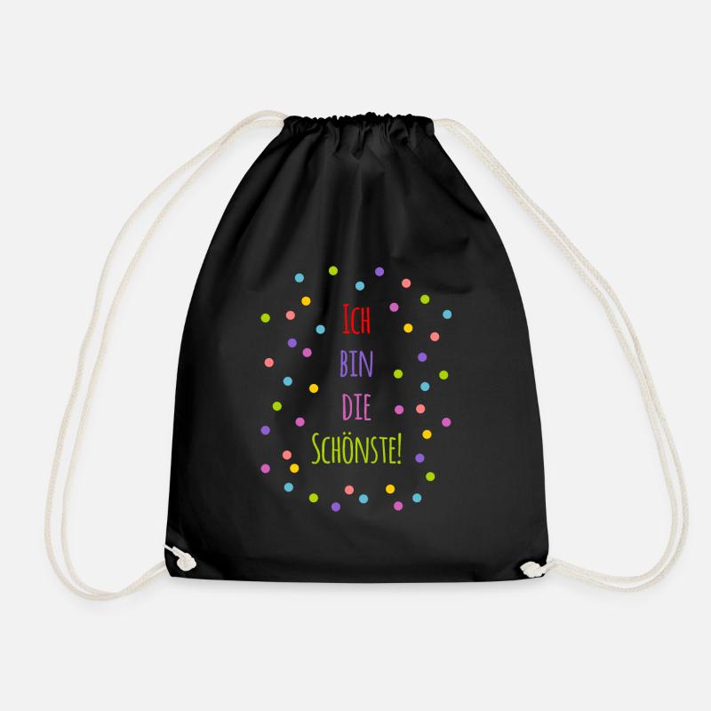 Je suis la plus belle - Sac de sport léger - noir