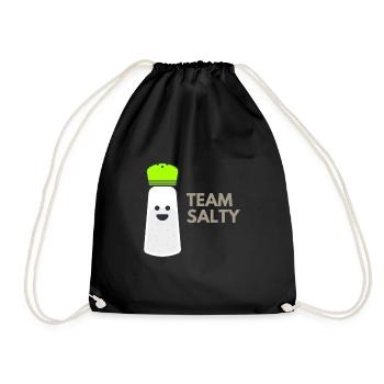 Team Salty - Turnbeutel - Schwarz - Vorne