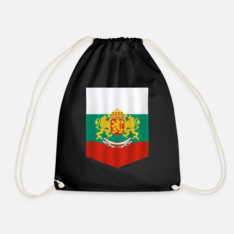 Bulgarien - Turnbeutel - Schwarz