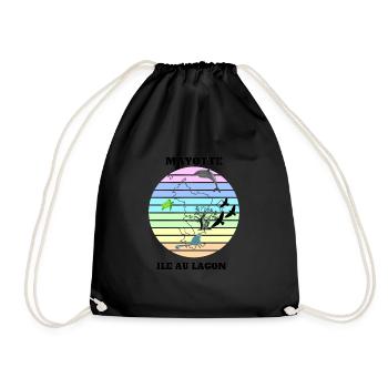 PAYSAGE DE MAYOTTE - Sac de sport léger - noir - Devant