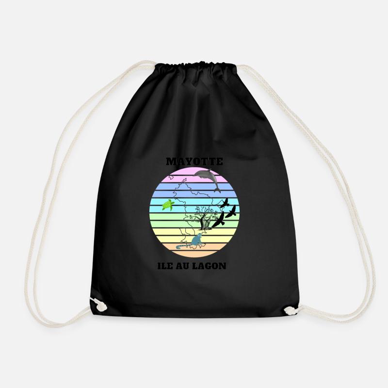 PAYSAGE DE MAYOTTE - Sac de sport léger - noir