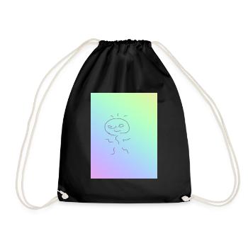Cool Design - Turnbeutel - Schwarz - Vorne