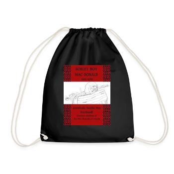 SORLEY BOY MAC DONALD - Drawstring Bag - black - Front