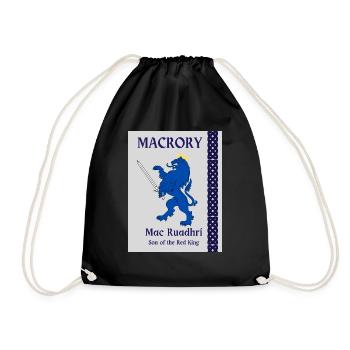 MACRORY FAMILIENNAME - Turnbeutel - Schwarz - Vorne