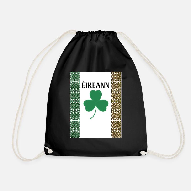Irland - Turnbeutel - Schwarz