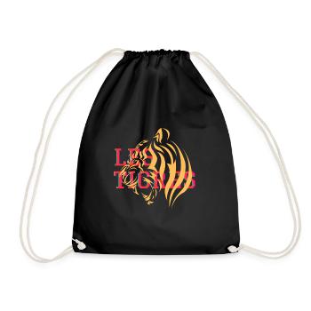 LES TIGRES - Sac de sport léger - noir - Devant