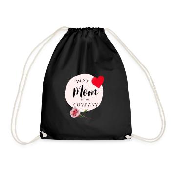 Company - Drawstring Bag - black - Front
