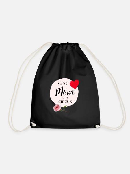Circus - Drawstring Bag - black