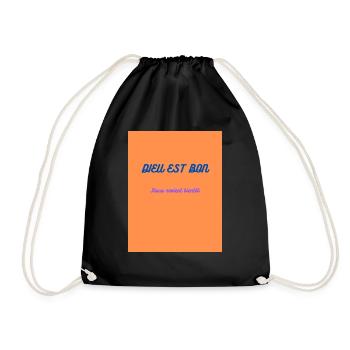le créateur - Sac de sport léger - noir - Devant