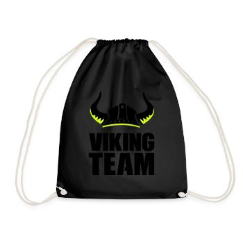 Viking Team 1 - Drawstring Bag - black - Front