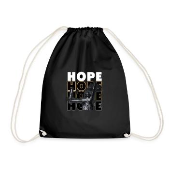 Espoir de justice - Sac de sport léger - noir - Devant
