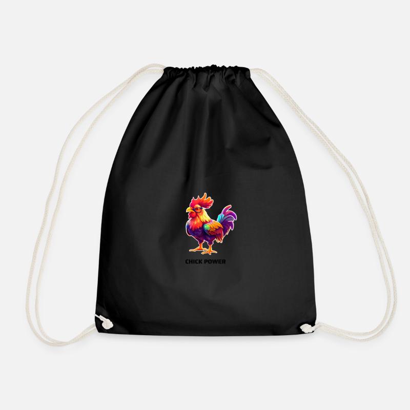 PUISSANCE CHICK - Sac de sport léger - noir