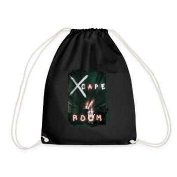 X CAPE ZIMMER - Turnbeutel - Schwarz - Vorne