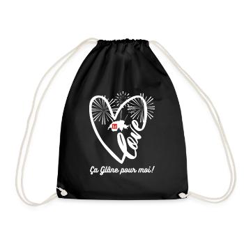 Série spéciale Fête Nationale Ça Glâne pour Moi - Sac de sport léger - noir - Devant
