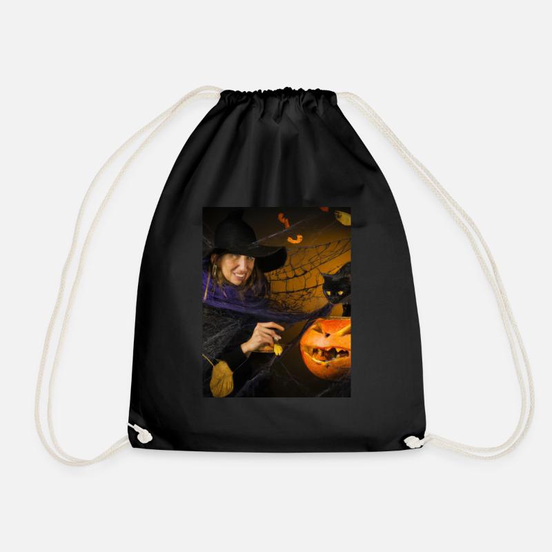 Halloween 2023 - Drawstring Bag - black