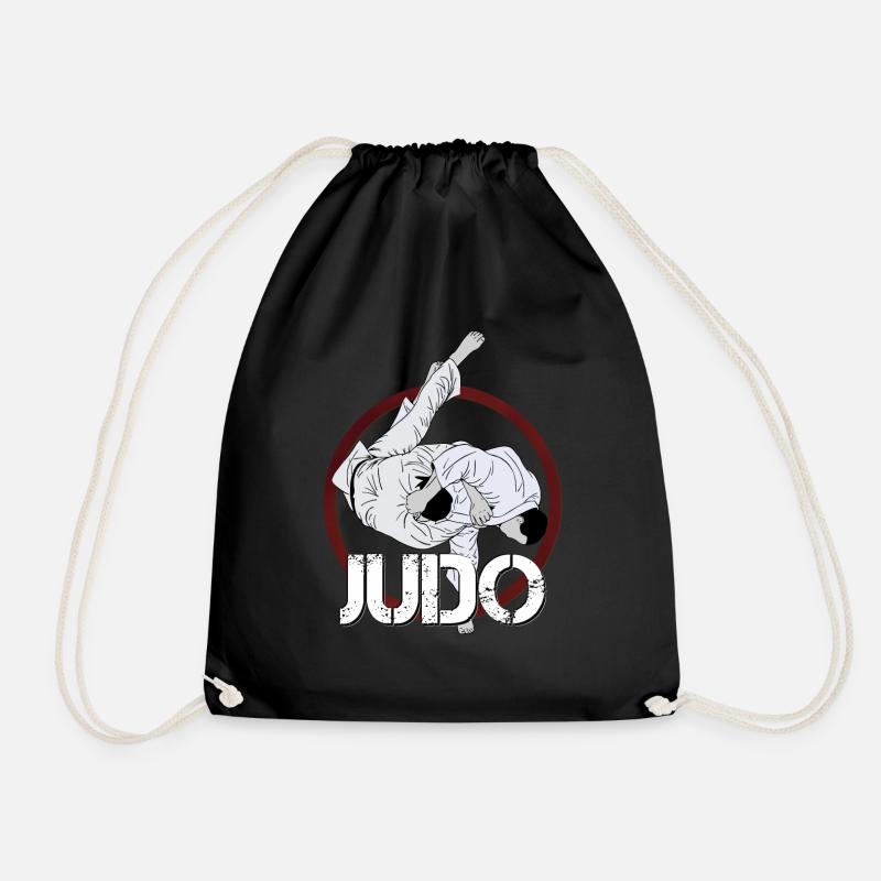 Judo Kampfsport - Turnbeutel - Schwarz