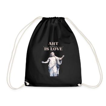 Vintage Is love - Turnbeutel - Schwarz - Vorne