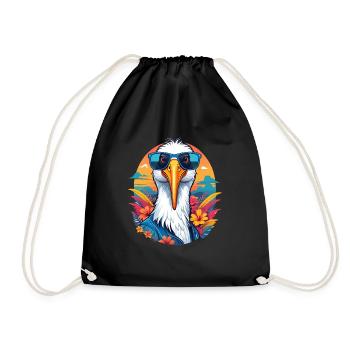 Cigogne - Sac de sport léger - noir - Devant