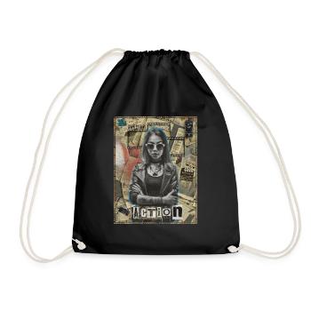 Filmmaker Blogger Journalist - Drawstring Bag - black - Front