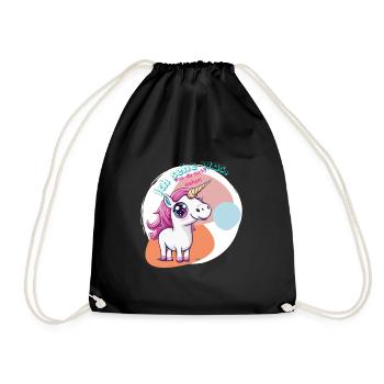 Je vois quelque chose que vous ne voyez pas ! - Sac de sport léger - noir - Devant