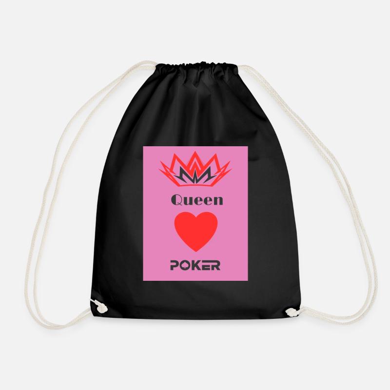 Les reines du poker - Sac de sport léger - noir