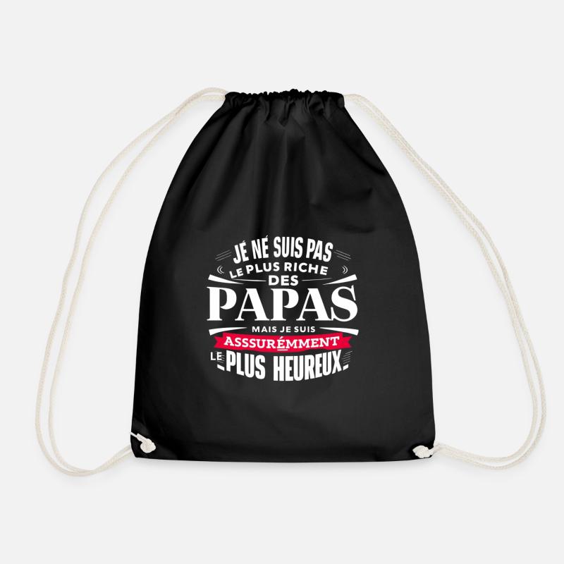 PAPAS LE PLUS RICHE - Sac de sport léger - noir