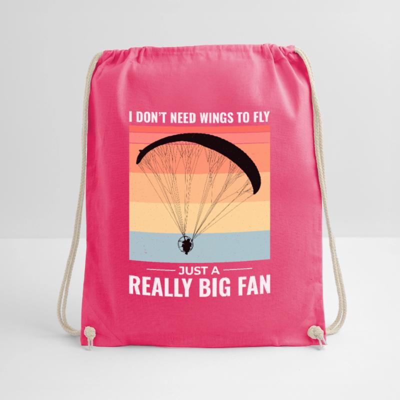 Paramotor Pilot Paramotoring Powered Paraglider Drawstring Bag