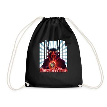 I invented Time - Drawstring Bag - black - Front