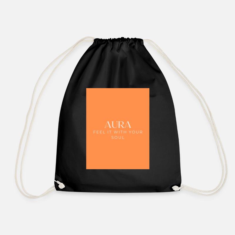 AURA - Turnbeutel - Schwarz