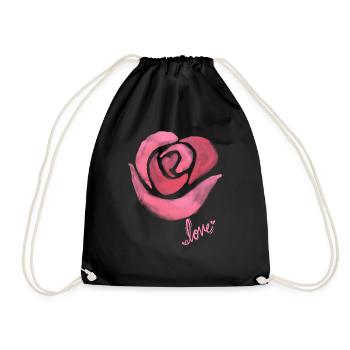 Love - Sac de sport léger - noir - Devant