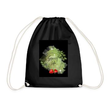 Douceur de vivre - Sac de sport léger - noir - Devant
