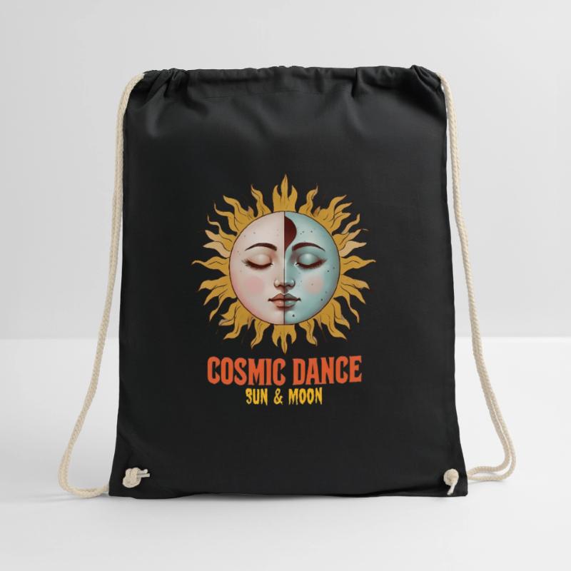 Cosmic Dance Spirituality Gift Drawstring Bag
