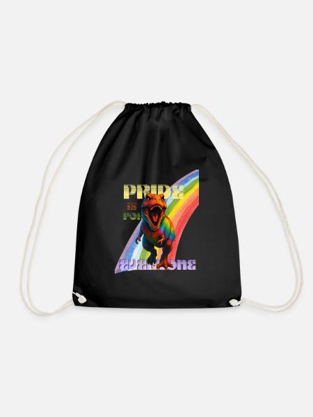 PRIDE is for everyone - Turnbeutel - Schwarz