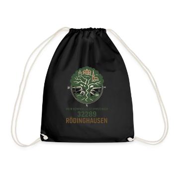 Ma boussole indique Rödinghausen - Sac de sport léger - noir - Devant