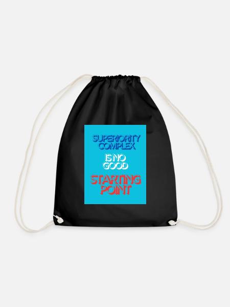 SUPERIORITY COMPLEX - Sac de sport léger - noir