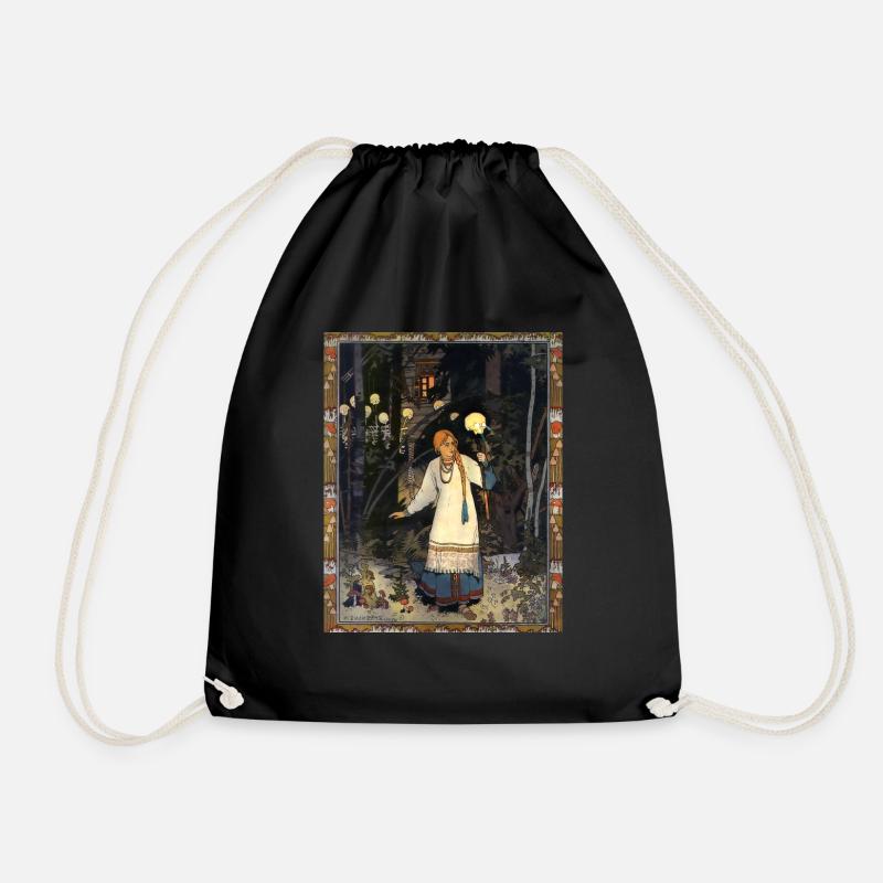 VasilisaVivid Retro - Vasilisa - Drawstring Bag - black