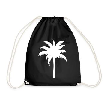 Palmier - Sac de sport léger - noir - Devant
