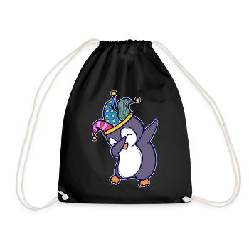 Oiseau de mer Cool Sweet Penguin Animal Drôle d’oiseau - Sac de sport léger - noir - Devant