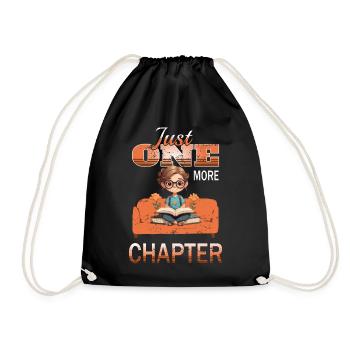 Children's Reading Club - Drawstring Bag - black - Front