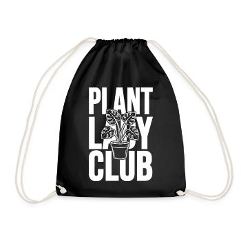 Club Plante Monstera - Sac de sport léger - noir - Devant