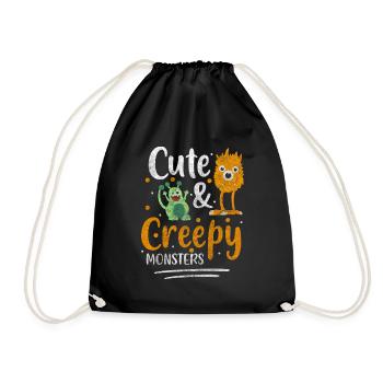 Créature d’horreur Terrifiant Monster Hunter - Sac de sport léger - noir - Devant