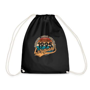 Anniversaire Décembre 1995 L’original 1995 Décembre - Sac de sport léger - noir - Devant
