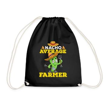 Cinco De Mayo Farmer - Turnbeutel - Schwarz - Vorne