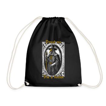 Croyez-moi, je suis médecin - Sac de sport léger - noir - Devant