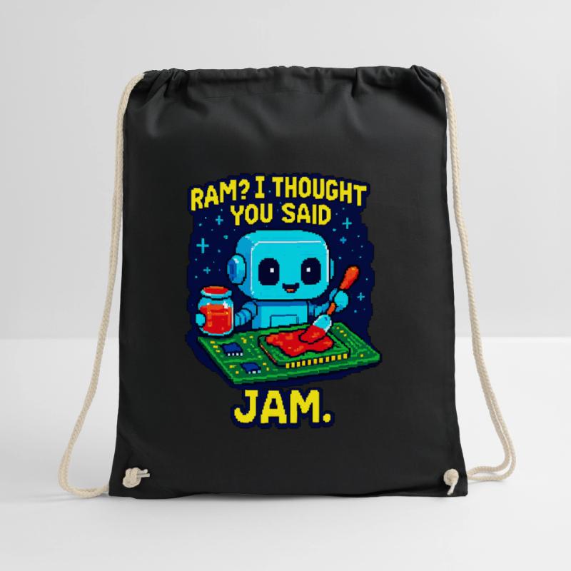 RAM oder Marmelade? Turnbeutel