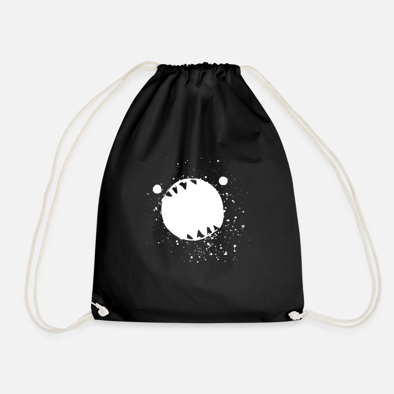 monster - Drawstring Bag - black