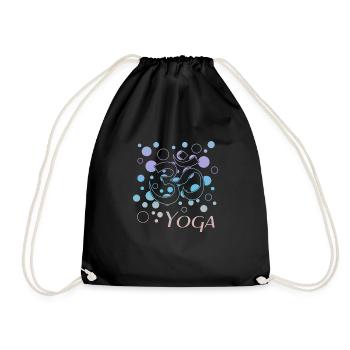 Yoga yoga - Turnbeutel - Schwarz - Vorne