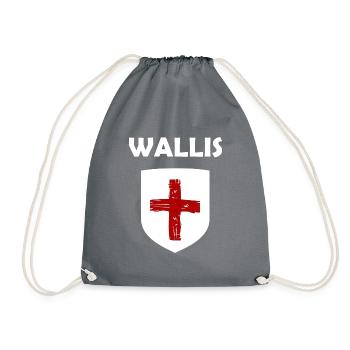 The people of Valais - Drawstring Bag - grey - Front