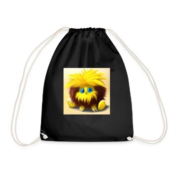 le câlin n°2 - Sac de sport léger - noir - Devant