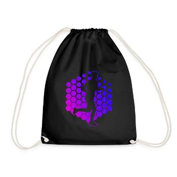 Marathon Runner Jogging Jogging Marathon - Sac de sport léger - noir - Devant